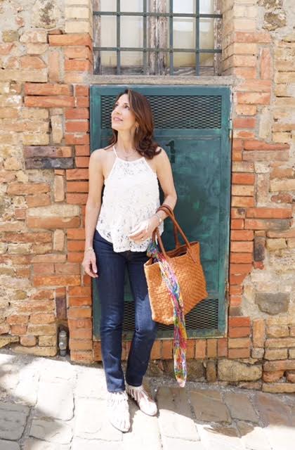 Handbag 'Bonnie' in brick shopping?