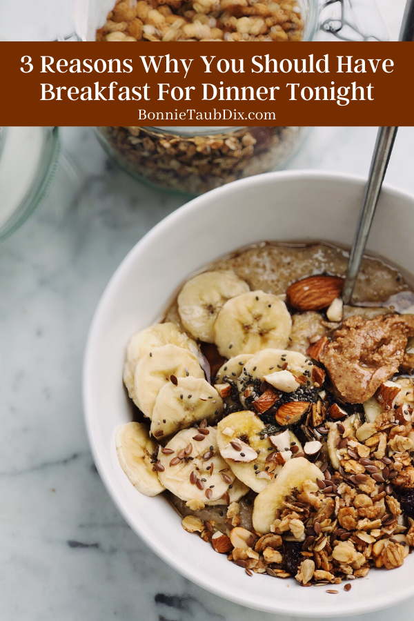 3 Reasons Why You Should Have Breakfast for Dinner Tonight | Breakfast for dinner is a fun way to switch up your normal weeknight meals. But aside from being delicious, breakfast for dinner is actually a SMART choice for your diet and your budget.