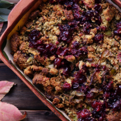 Thanksgiving Challah-Day Stuffing | Bonnie Taub-Dix