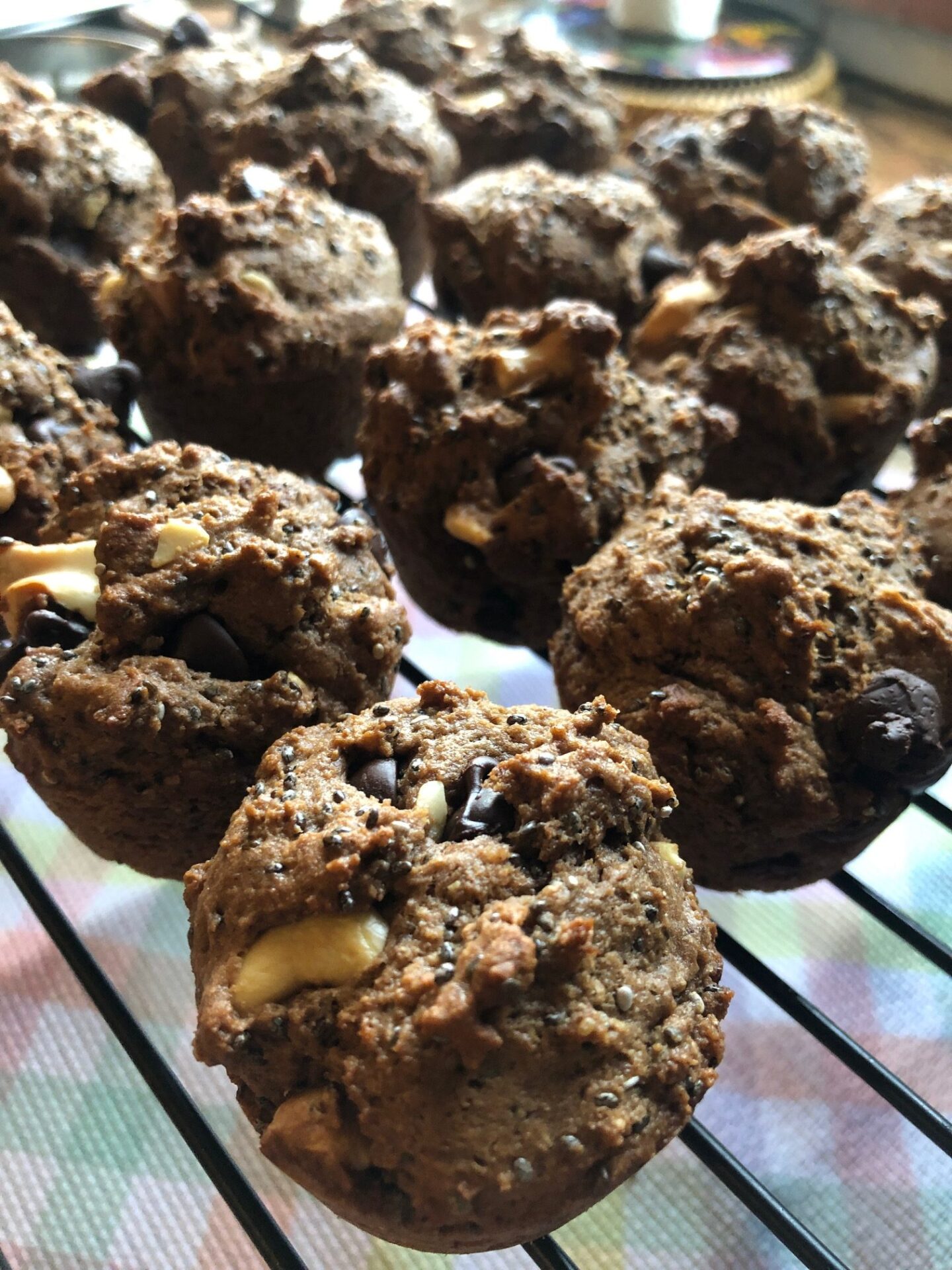 Chocolate Zucchini Muffins