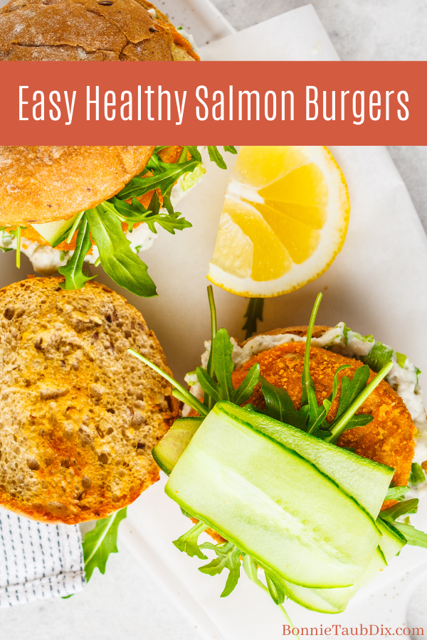 EASY Salmon Burgers Recipe - How to Cook Salmon Burgers Perfectly!