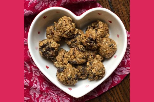 No-Bake Nut Butter Whole Grain Energy Bites • Bonnie Taub-Dix